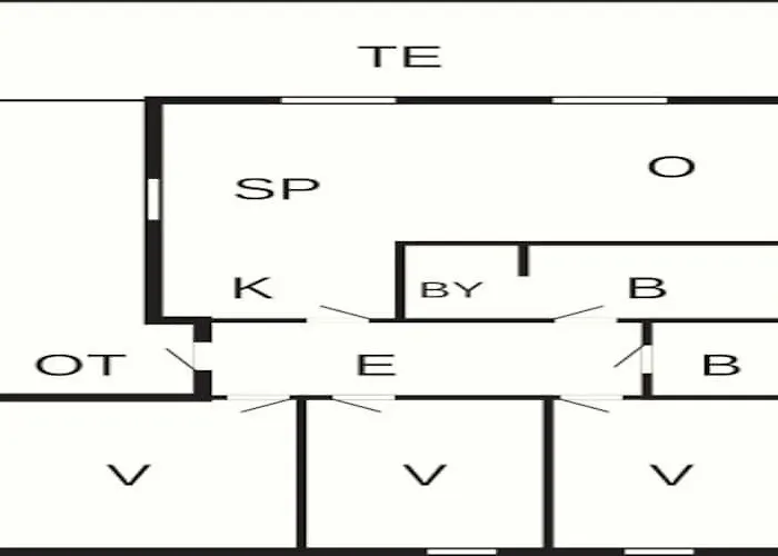 Vakantiehuis 6 Person In *